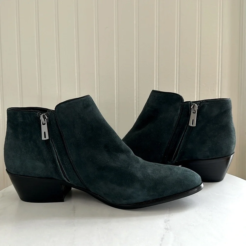 Sam Edelman Petty Ankle Boot in Everest Suede